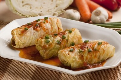 Home made Meat Cabbage Rolls/ Golabki (3 Rolls) Frozen