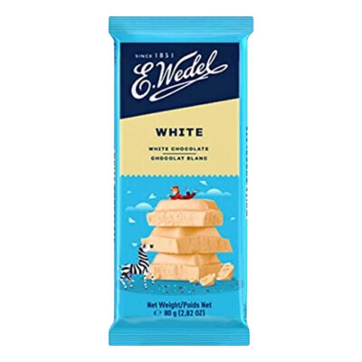 WHITE Chocolate 90g WEDEL