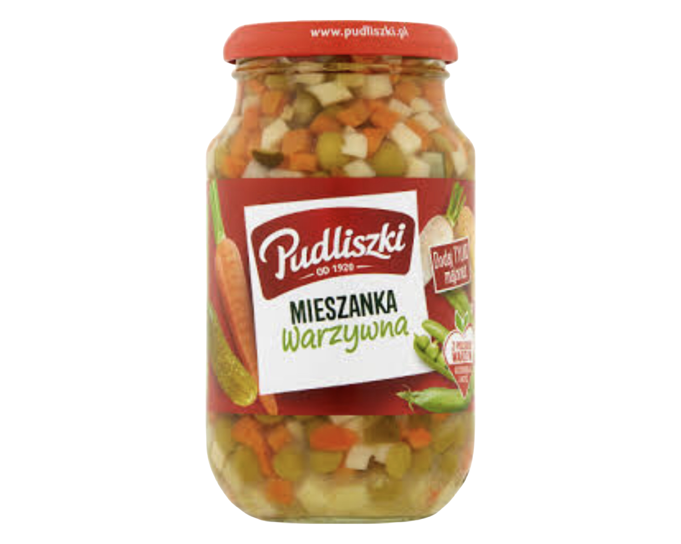 Vegetable Salad Mix / Warzywna Sałatka &quot;PUDLISZKI&quot; 460g
