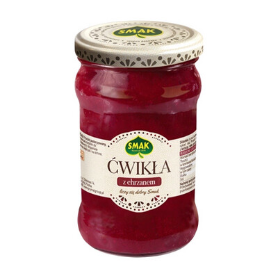 Beetroot w/ Horseradish &#39;&#39;SMAK&#39;&#39; 290g/ Cwikla z Chrzanem