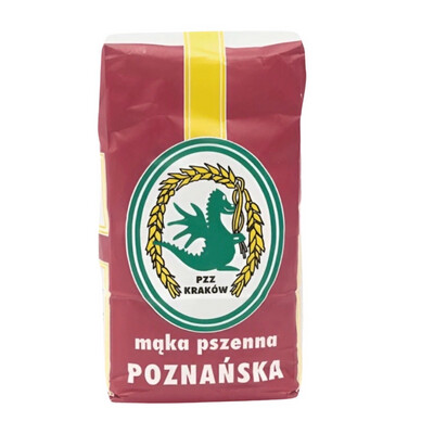 POZNANSKA Wheat Flour 1kg PZZ/ Maka Poznanska