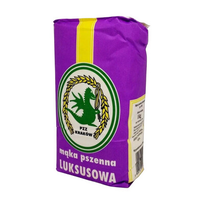 LUKSUSOWA Wheat Flour 1kg PZZ/ Maka Luksusowa