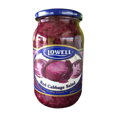 Red Cabbage Salad 900g/ 15.7oz &#39;&#39; LOWELL&#39;&#39;/ Kapusta czerwona