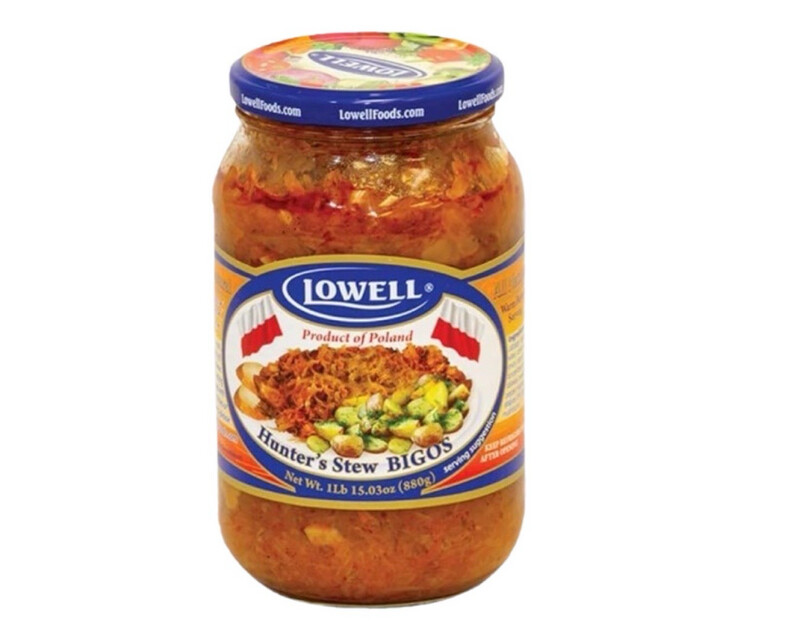 Lowell Foods Hunter&#39;s Stew (no meat)/ Bigos 880g