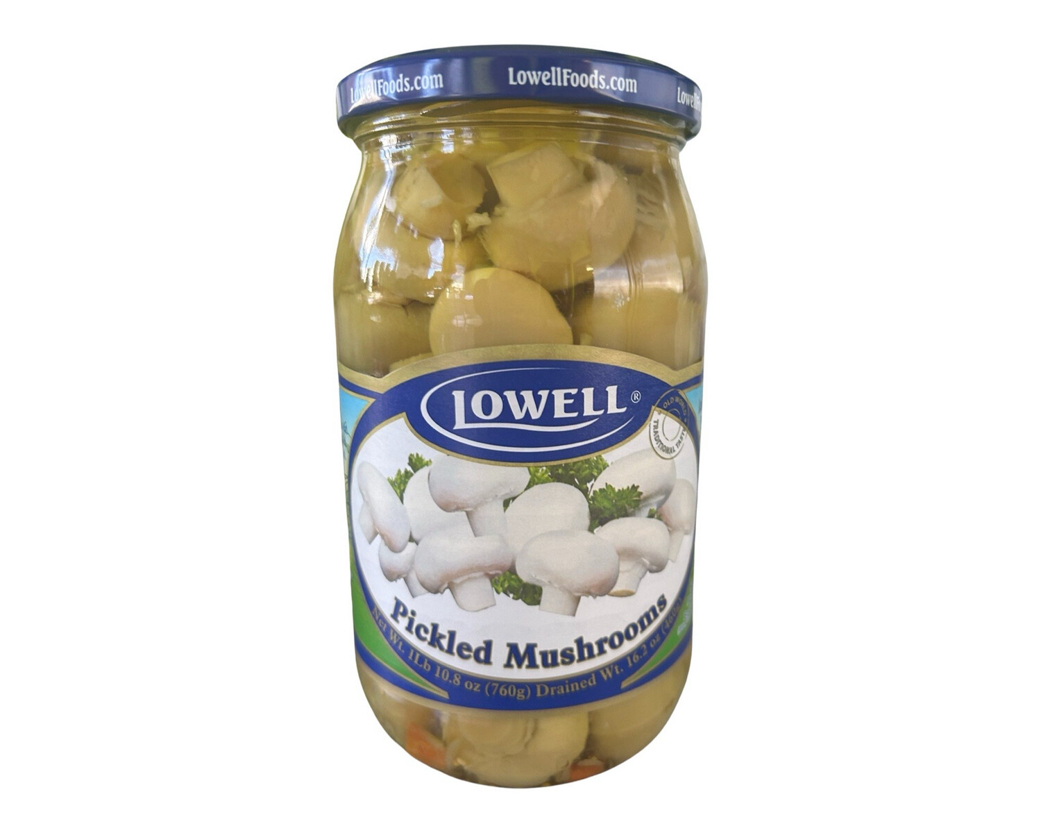 Pickled Mushroom/ Marynowane Pieczarki &quot;LOWELL” 760g.