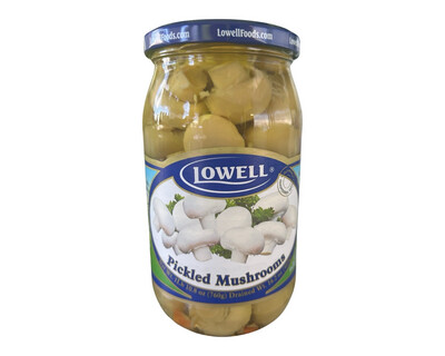 Pickled Mushroom/ Marynowane Pieczarki "LOWELL” 760g.