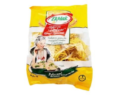 EKO-MAK GNIAZDA BABUNI MAKARON JAJECZNY ROSOLOWY/ GRANDMAS NOODLES