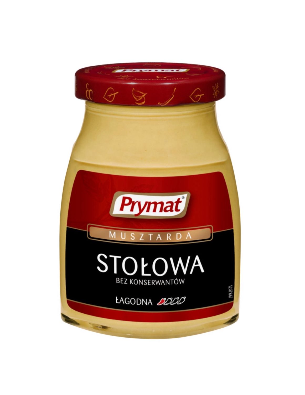 Musztarda Stolowa 185g &#39;&#39;PRYMAT&#39;&#39;/ Mustard