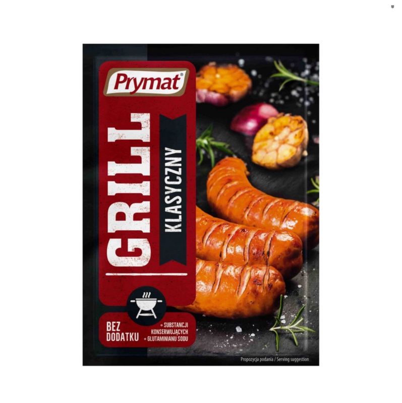 GRILL klasyczny 20g &#39;&#39;PRYMAT&#39;&#39;/ Herbs and vegetable seasoning