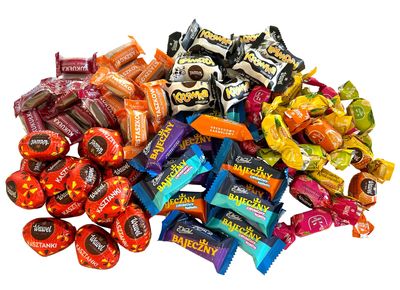 MIX OF THE MOST POPULAR POLISH CANDY 2lb/ Mix polskich cukierkow 1kg