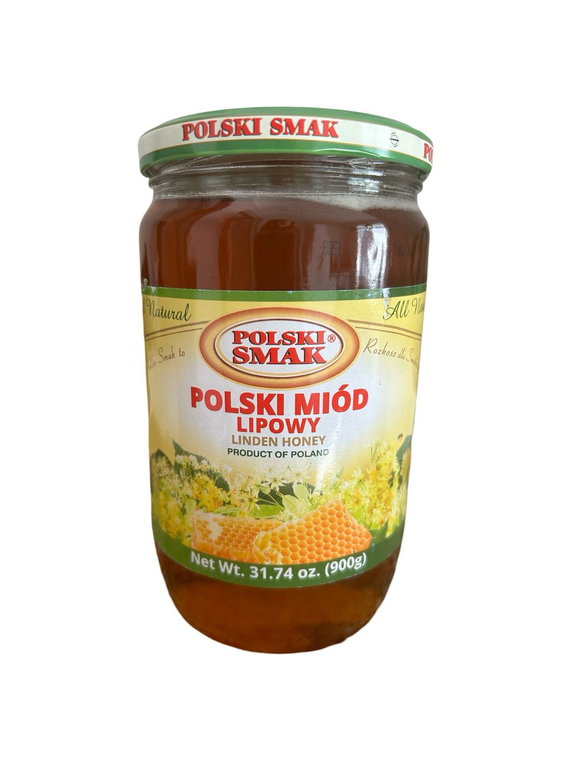 Polish Lime Honey „POLSKI SMAK” 900g./ Miod Lipowy