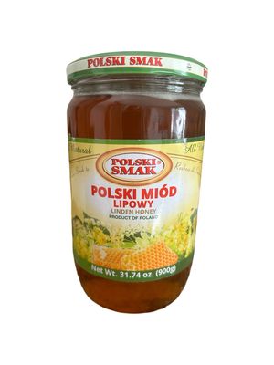 Polish Lime Honey „POLSKI SMAK” 900g./ Miod Lipowy