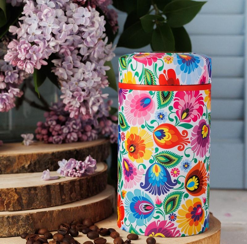 Small Can for Tea/ Coffee/ Candy/ Metalowa Puszka