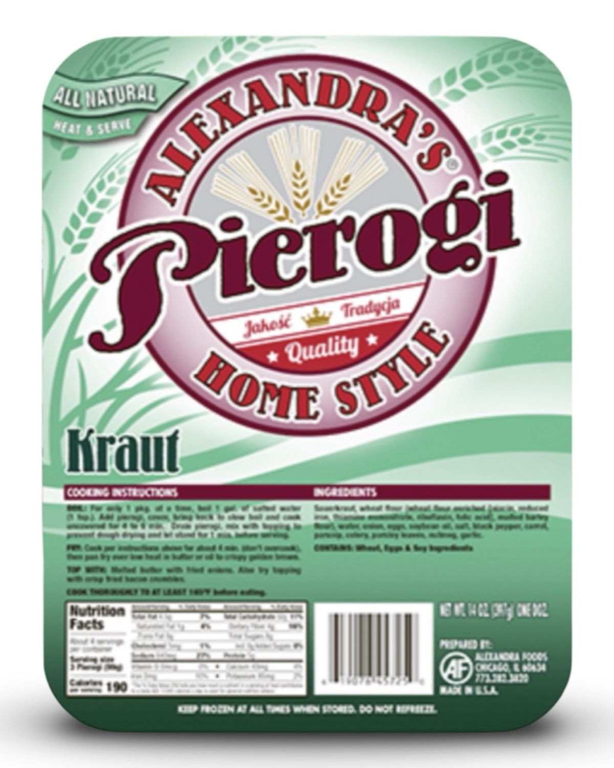 Kraut Pierogi &#39;&#39;Aleksandra&#39;&#39;