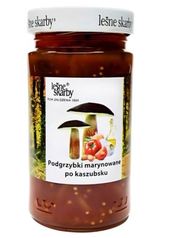 Podgrzybki Marynowane po Kaszubsku 300g./ Marinated Bay Bolete Kashubian Style
