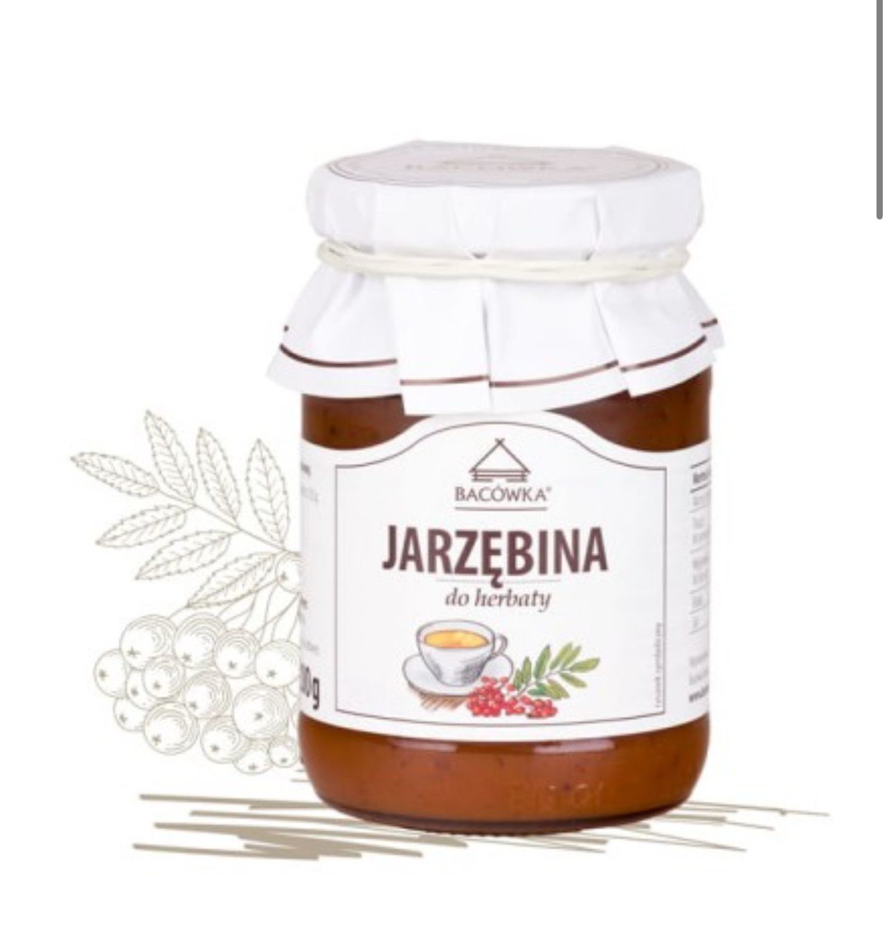 Syrop Jarzebina do Herbaty/ Rowanberry for Tea 200g. „Bacówka”