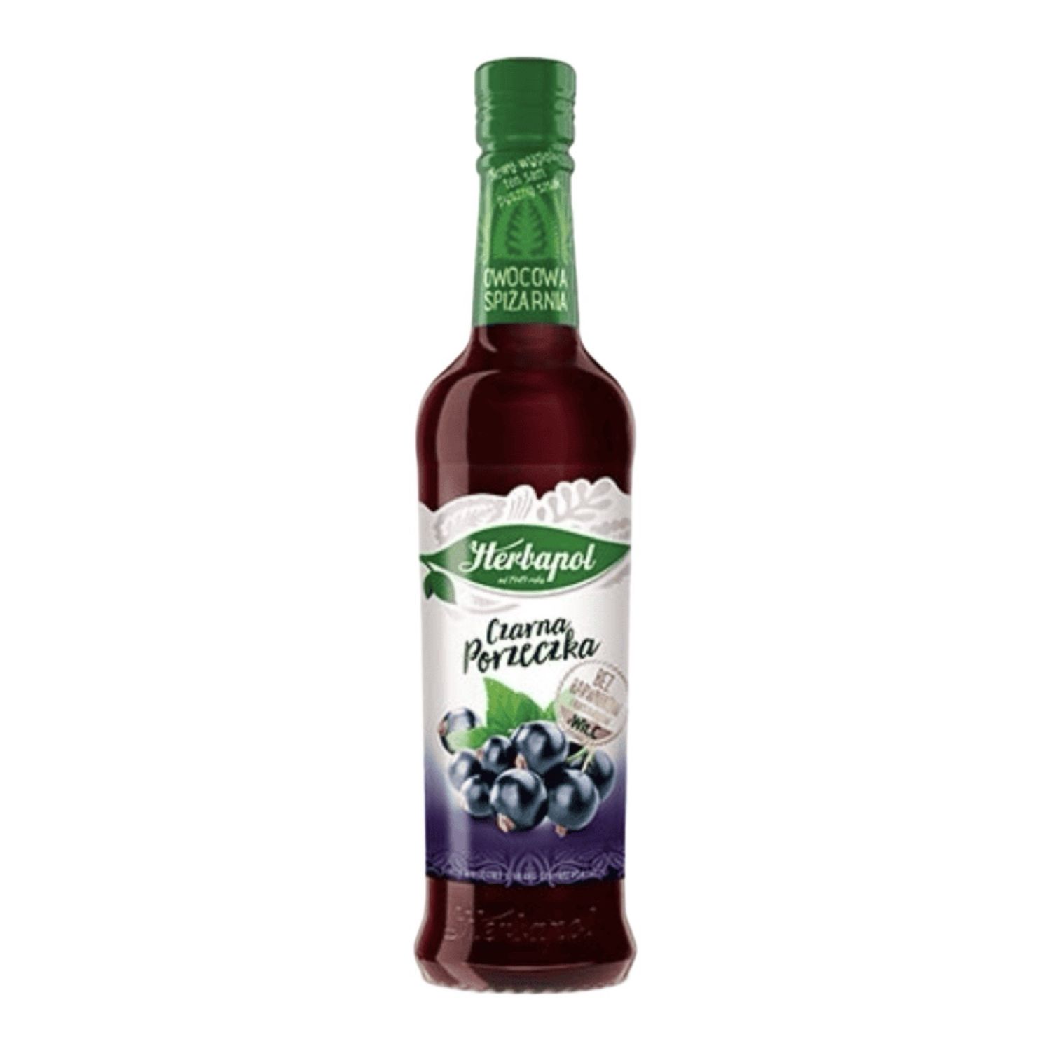 Czarna Porzeczka Syrop/ Black Currant Syrup 420ml. „Herbapol”