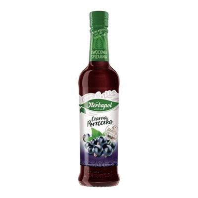 Czarna Porzeczka Syrop/ Black Currant Syrup 420ml. „Herbapol”