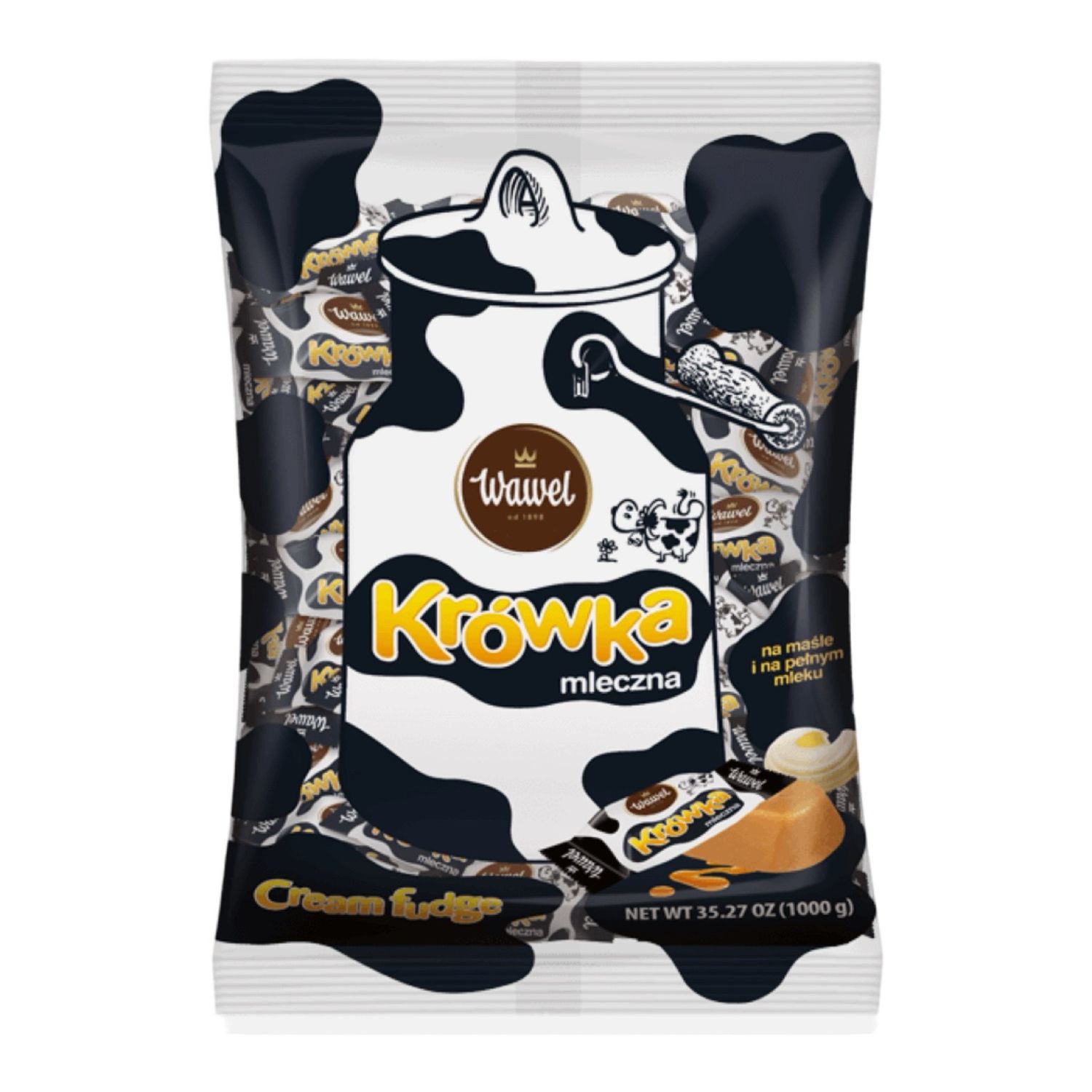 Cream Fudge Wawel 1kg/ KRÓWKA Mleczna &quot;Wawel&quot;