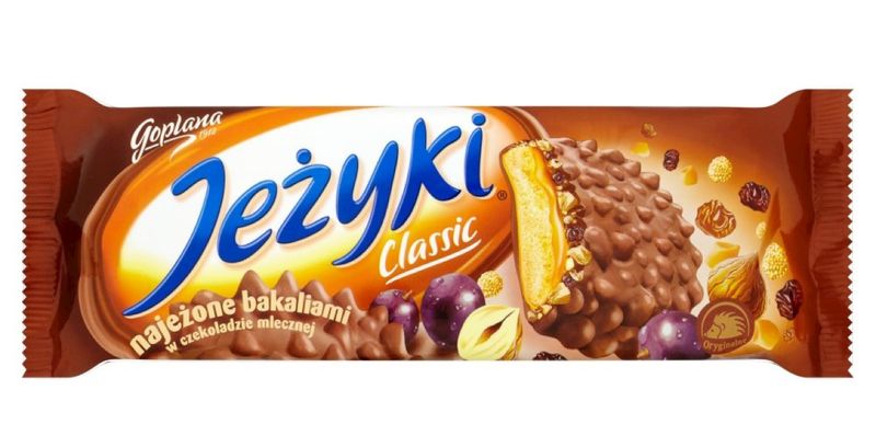 JEZYKI CLASSIC Cookies 140g. „Jutrzenka”