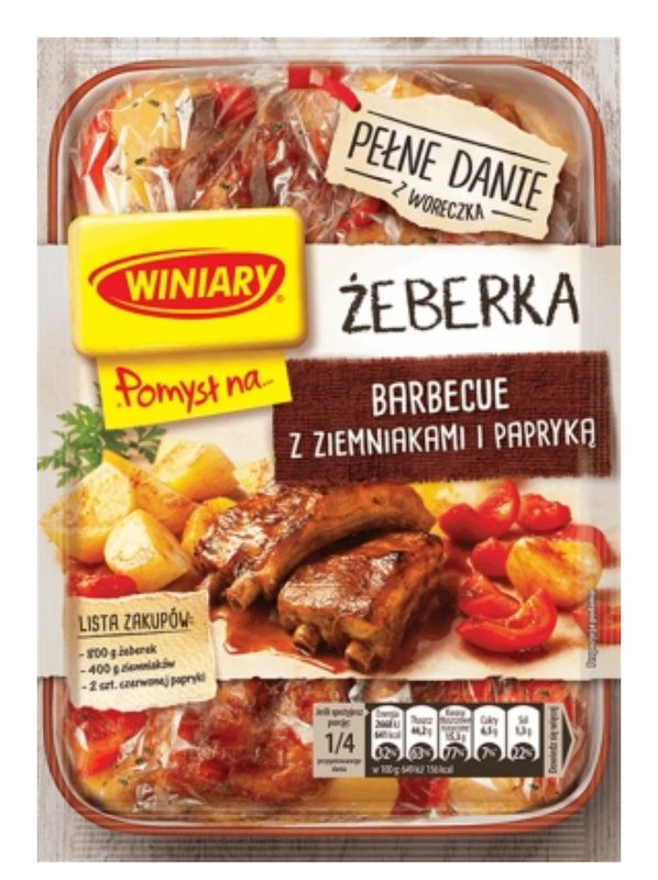 POMYSŁ NA Gulasz z tego co się nawinie/ Vegetable Seasoning w/paprika „Winiary” 32g.