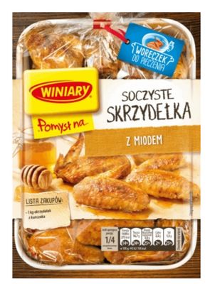 POMYSŁ NA Soczyste Skrzydełka z Miodem „Winiary”/ Seasoning for Juicy Wings