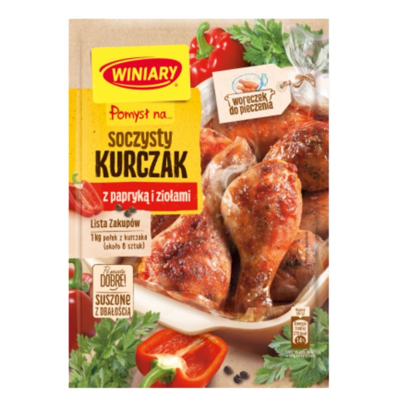 POMYSŁ NA Soczystego Kurczaka z Papryką i Ziołami „Winiary”/ Seasoning for Juicy Chicken