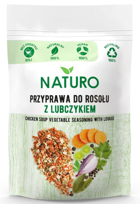 Vegetable Seasoning 50g/Przyprawa do rosołu z Lubczykiem &quot;PolBioEco&quot; Produkt Naturalny