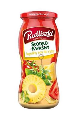 Sos Słodko Kwaśny Łagodny “Pudliszki”/ Sweet-Sour Sauce