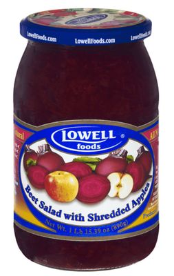Beet Salad w/ Shredded Apples 890g. „LOWELL”/ Buraczki z Jablkiem