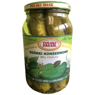 Dill Pickles/ Ogórki Konserwowe POLSKI SMAK 880g