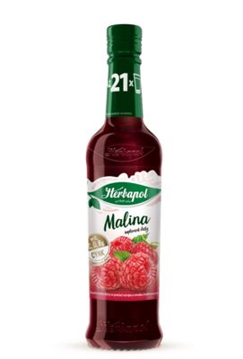 Raspberry Syrup / Syrop Malinowy 420ml &#39;&#39;HERBAPOL&#39;&#39;