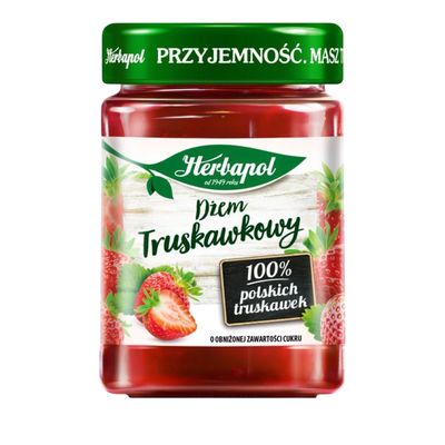 Strawberry Jam/ Dzem Truskawkowy 280g &#39;&#39;HERBAPOL&#39;&#39;