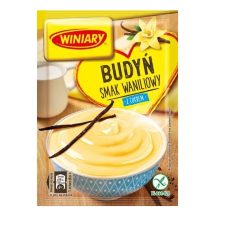 Budyn Waniliowy/ Vanilla Flavored Pudding “Winiary” 60g.