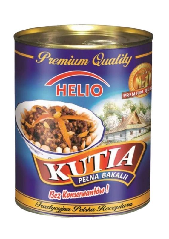 Poppy Seed w/Dried Fruits/ Kutia 850g “HELIO”