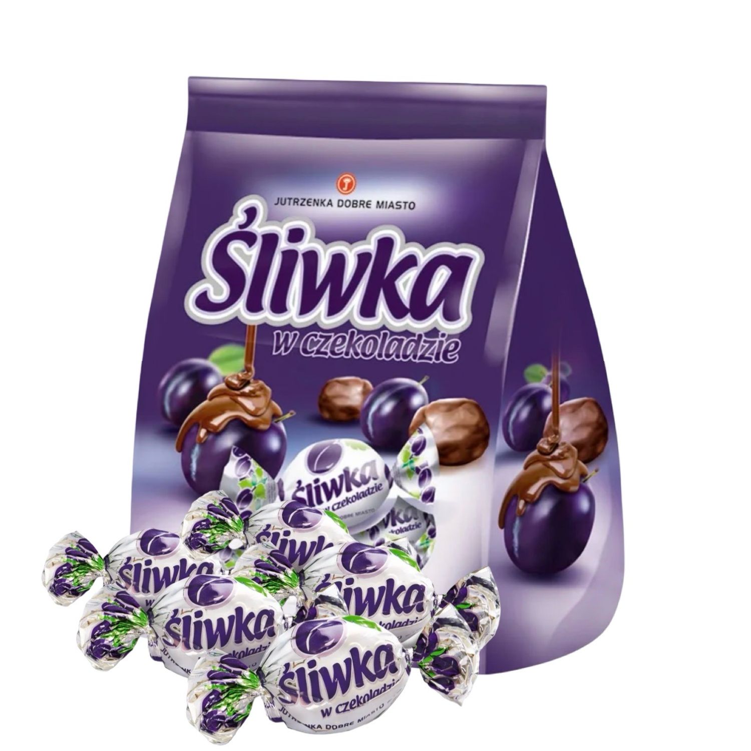 Plums in Chocolate Coating/ Sliwka w Czekoladzie “Jutrzenka Dobre Miasto” 200g.