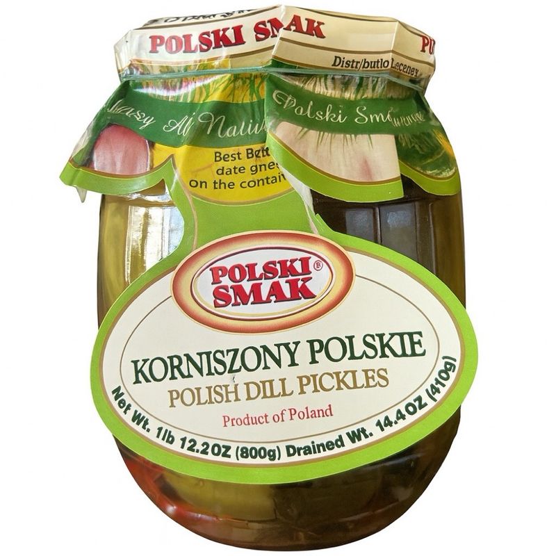 Polish Dill Pickle/ Korniszony Beczulka 800g “POLSKI SMAK”