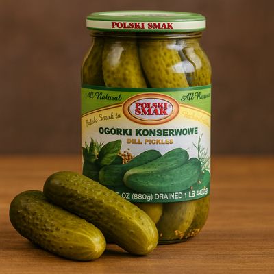 Dill Pickles/ Ogórki Konserwowe POLSKI SMAK 880g