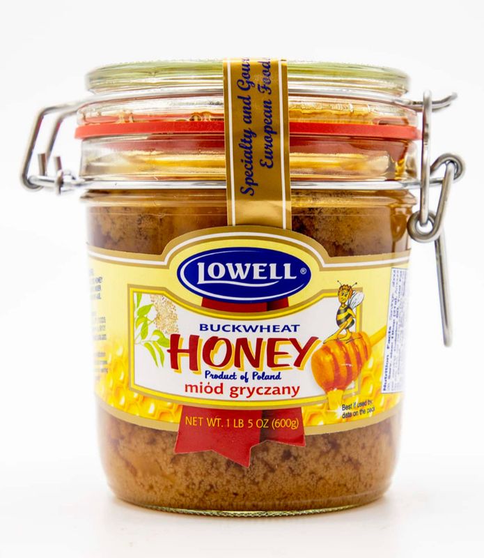 Barley Honey „Lowell” 600g/ Miod Gryczany