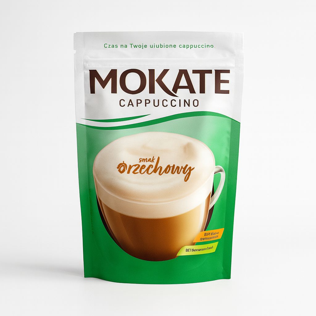 Cappuccino Hazelnut/ Cappuccino Orzechowe “Mokate” 110g.