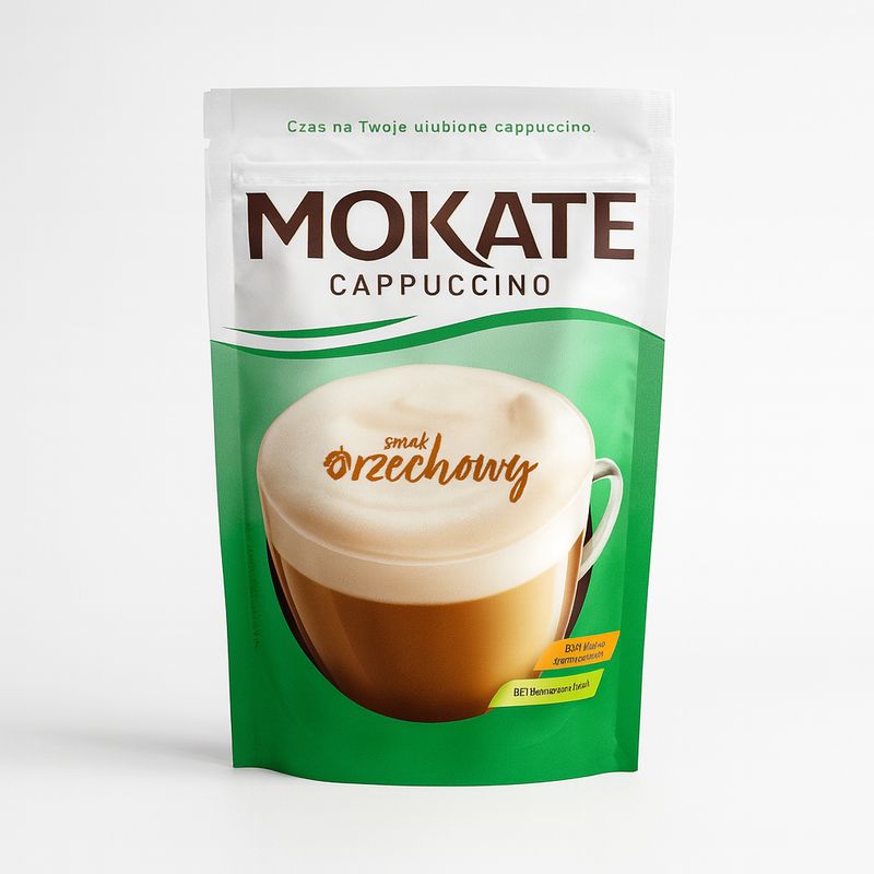Cappuccino Hazelnut/ Cappuccino Orzechowe “Mokate” 110g.