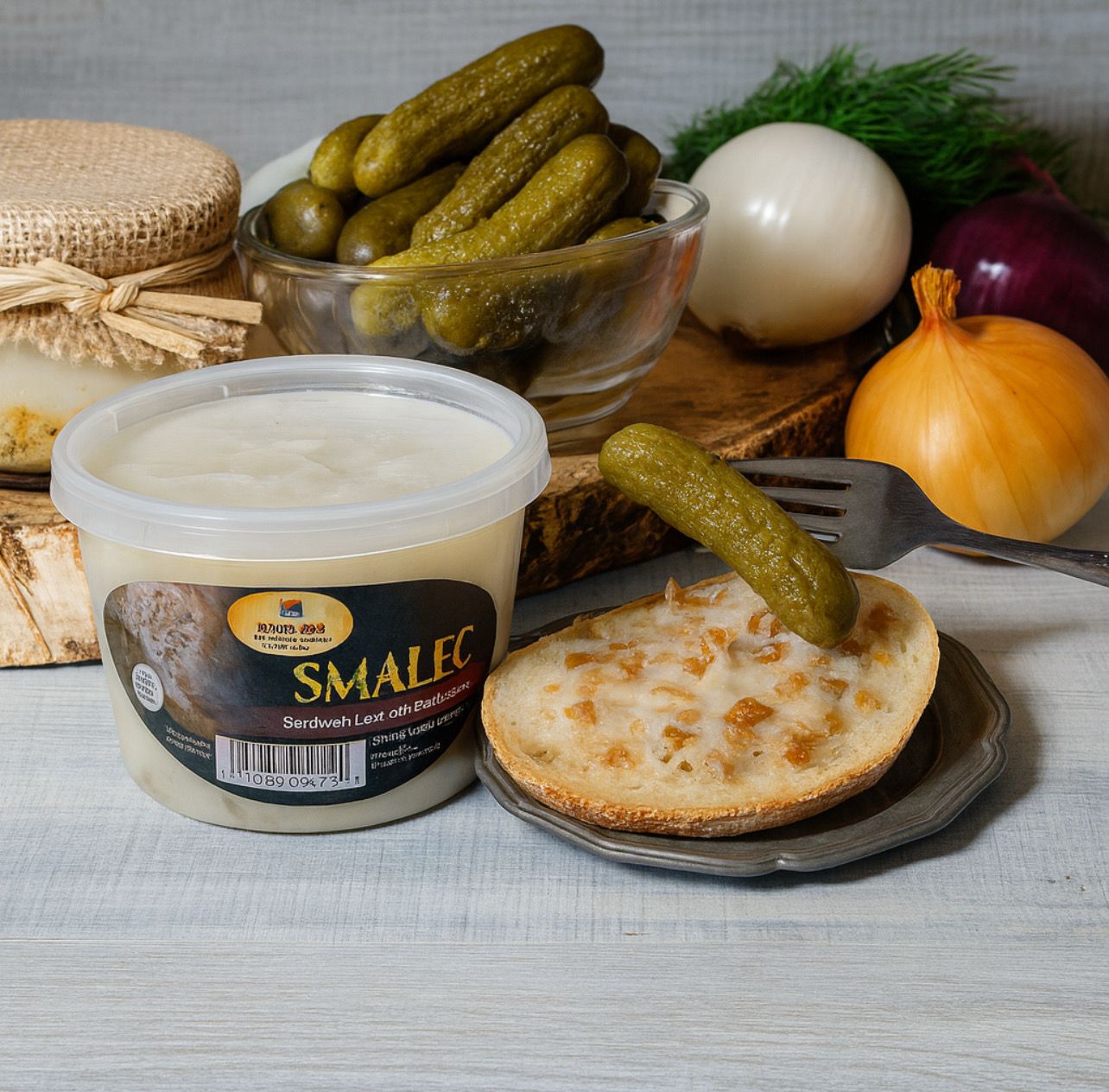 Sandwich Lard 14oz/ Smalec “Andys Deli”