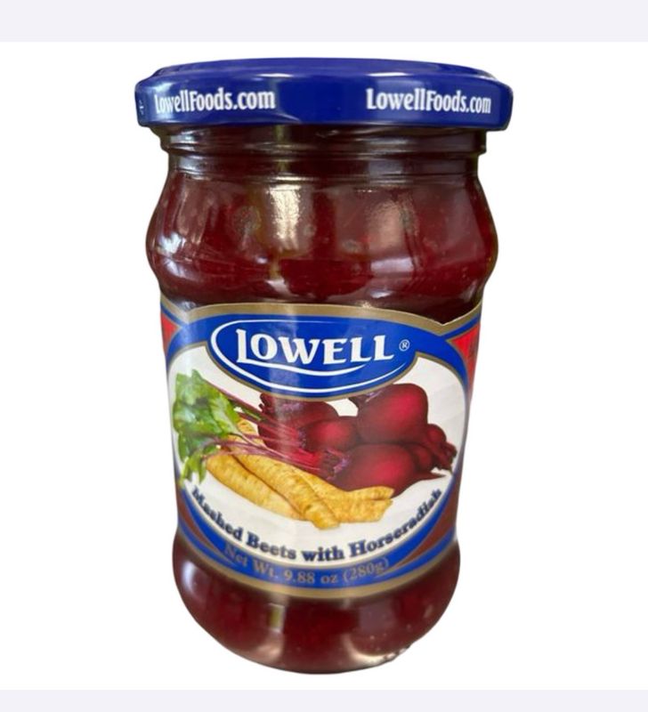 Buraczki Z Chrzanem/ Mashed Beets with Horseradish 280g.