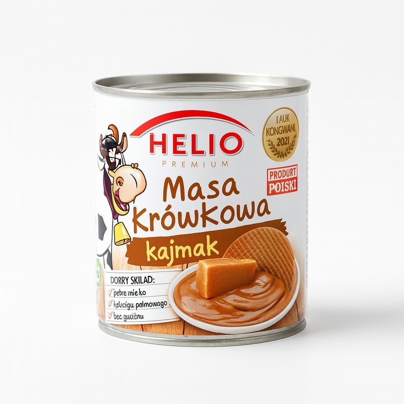 Fudge Caramel Cream 400g./Masa Krówkowa KAJMAK &quot;Helio&quot;