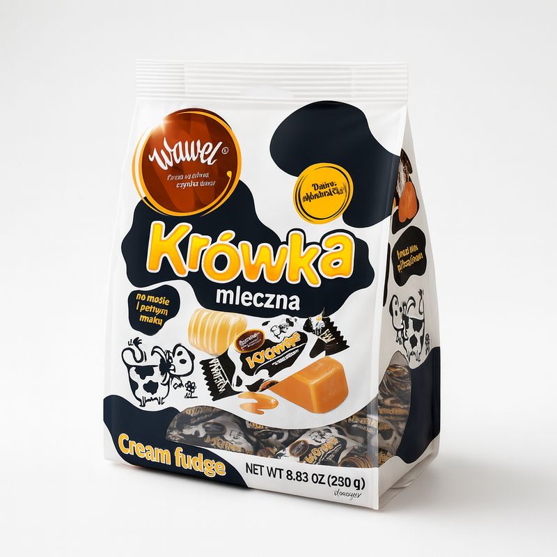 Krowka Mleczna 250g &#39;&#39;WAWEL&#39;&#39;/  Cream Fudge