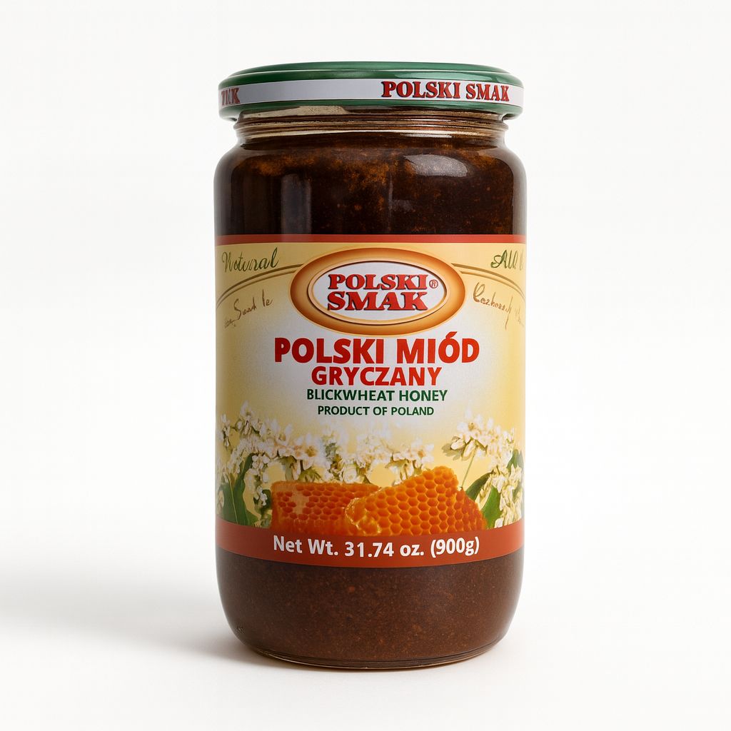Polish Honey „POLSKI SMAK” 900g./ Miod Gryczany