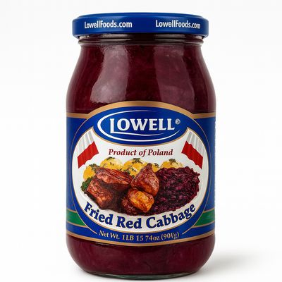 Fried Red Cabbage 900g „LOWELL”