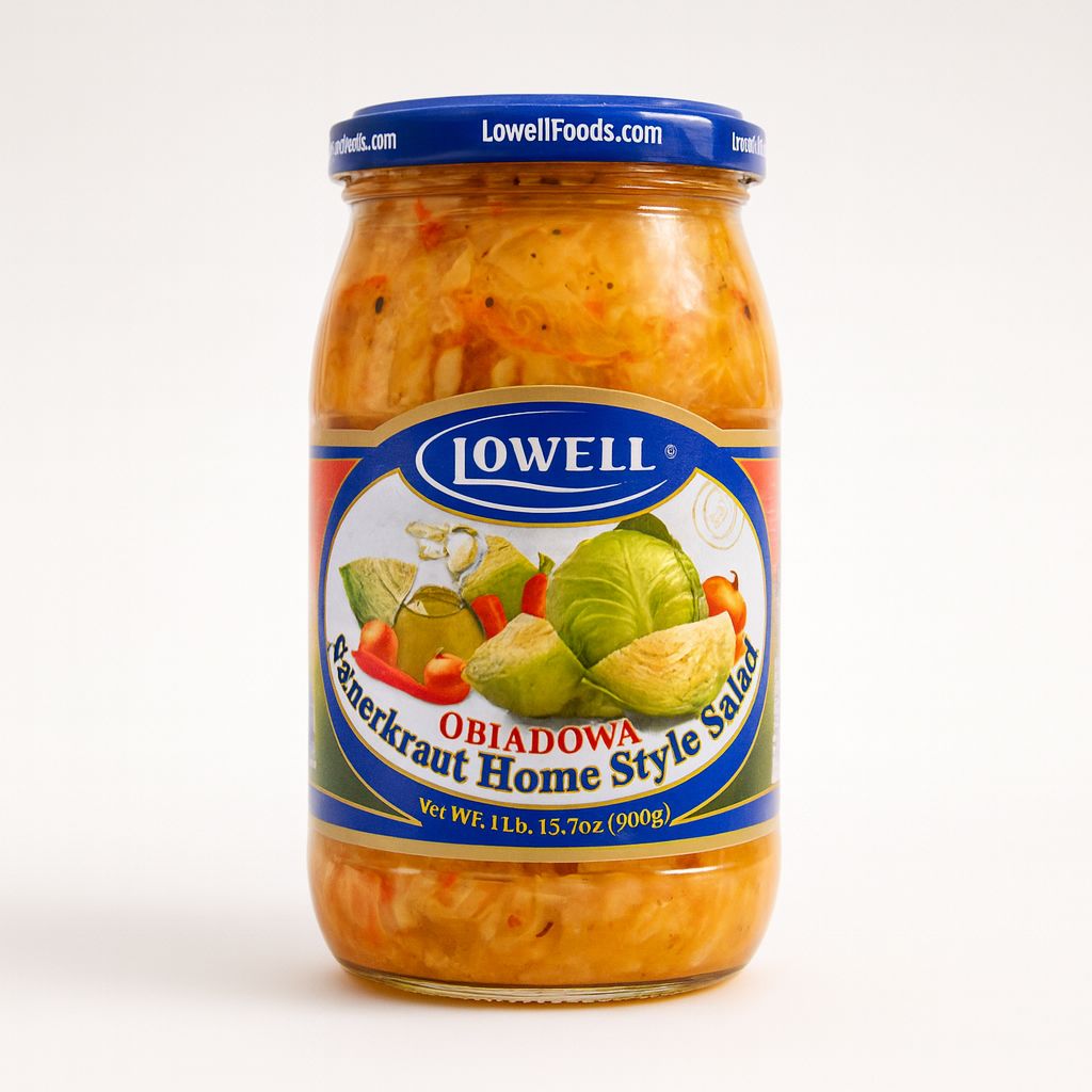 Sauerkraut Home Style Salad/ Kapusta Obiadowa “Lowell” 900g