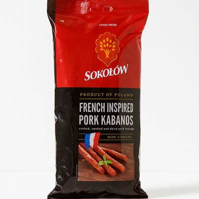 Big XL Bag Pork Kabanos/ Kabanosy Francuskie “Sokolow” 360g. Duza Paczka