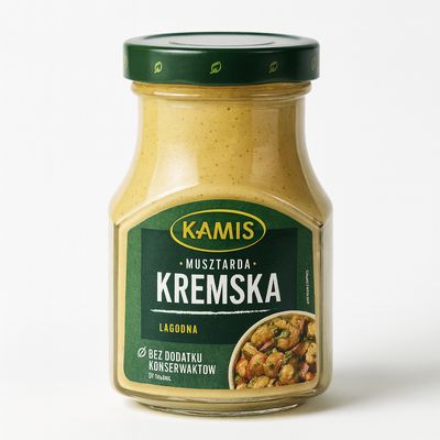Musztarda Kremska/ „Kamis” 185g.